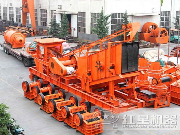 HX系列顎式移動破碎站效果佳